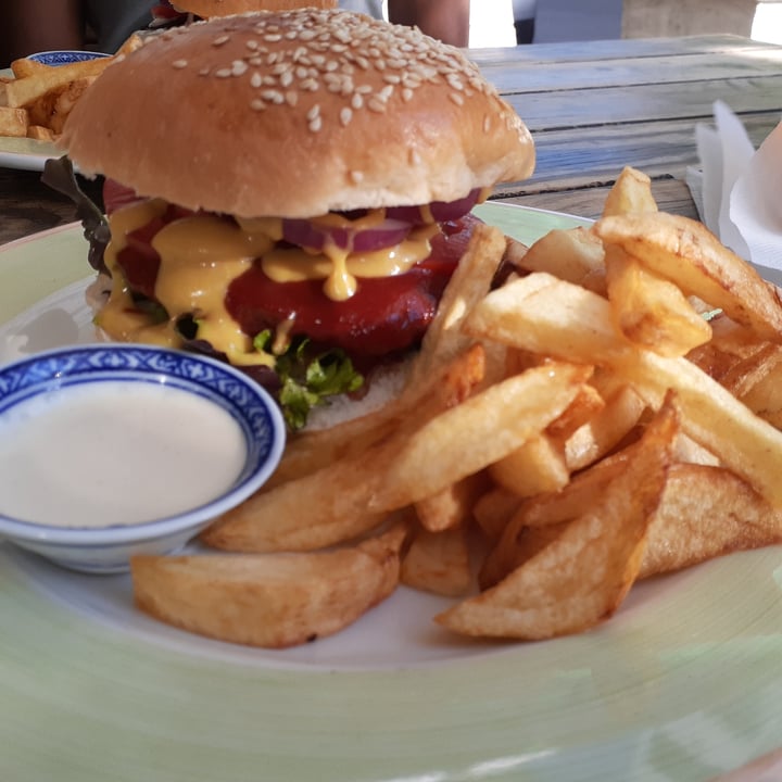 photo of Plant Vegan steak burger shared by @vegancheez on  14 Feb 2021 - review