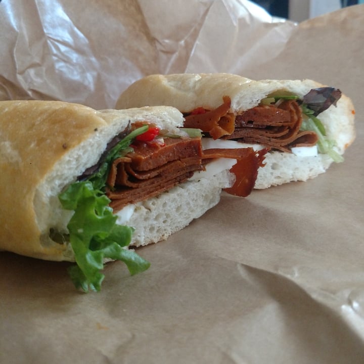 photo of The Herbivorous Butcher Italian cold cut sandwich shared by @iszy on  24 May 2020 - review