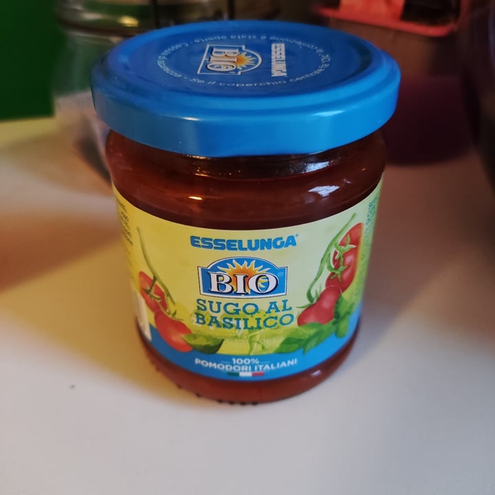 photo of Esselunga Bio Sugo al basilico shared by @caterinamontanari77 on  30 Mar 2022 - review