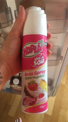 Crema vegetale montata in Spray