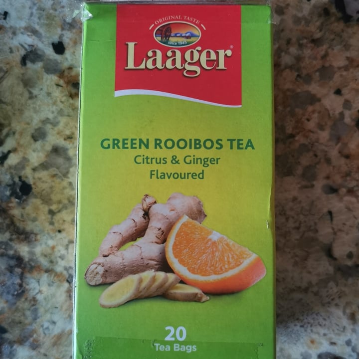Laager Green Rooibos Tea Citrus & Ginger Review abillion