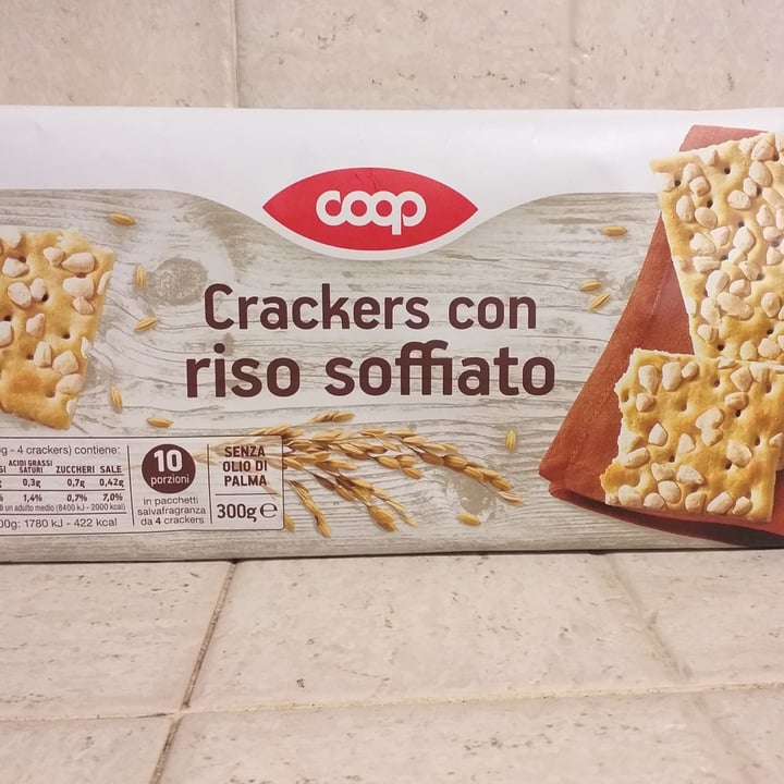 Coop Crackers con riso soffiato Review | abillion