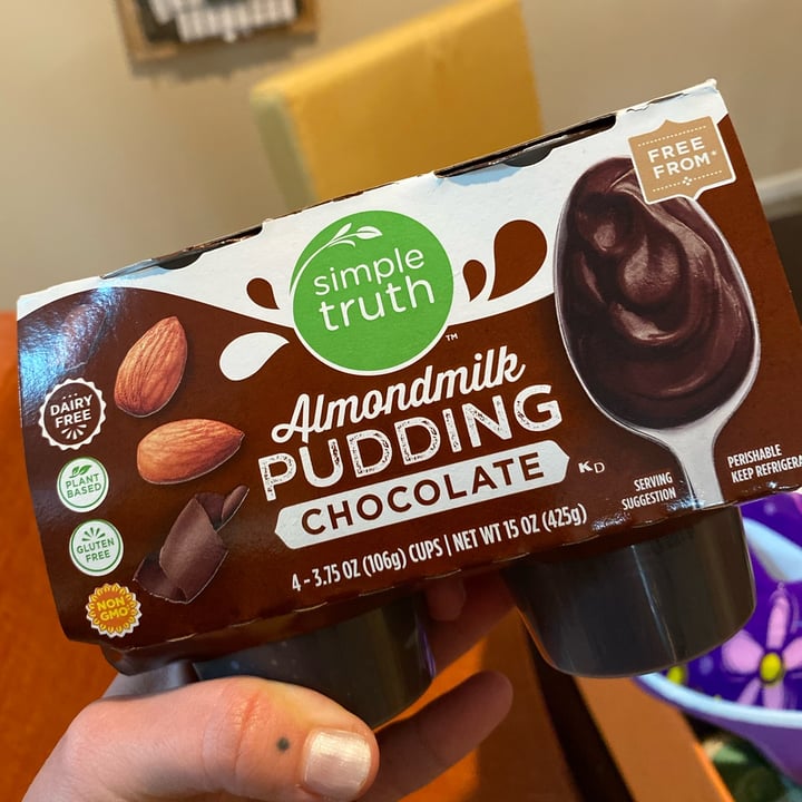photo of Simple Truth Almondmilk Pudding - Chocolate shared by @summerd on  03 Aug 2022 - review