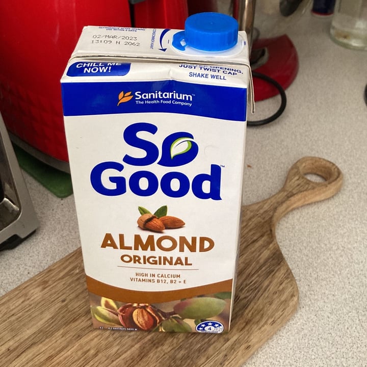 photo of So Good Almond Original shared by @flavchippie on  19 Apr 2022 - review