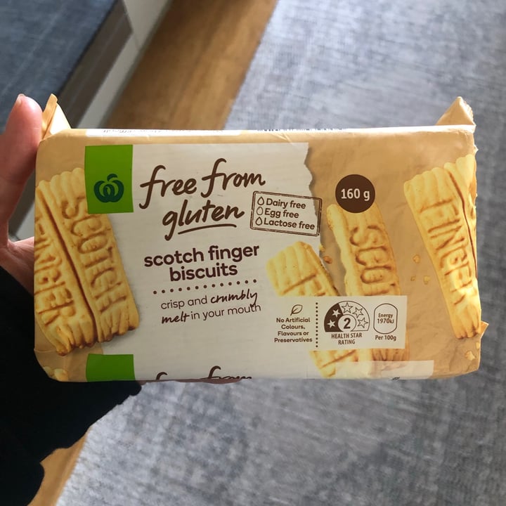 photo of Woolworths Food GF Scotch Finger Biscuits shared by @lilxbirdy on  30 Sep 2021 - review