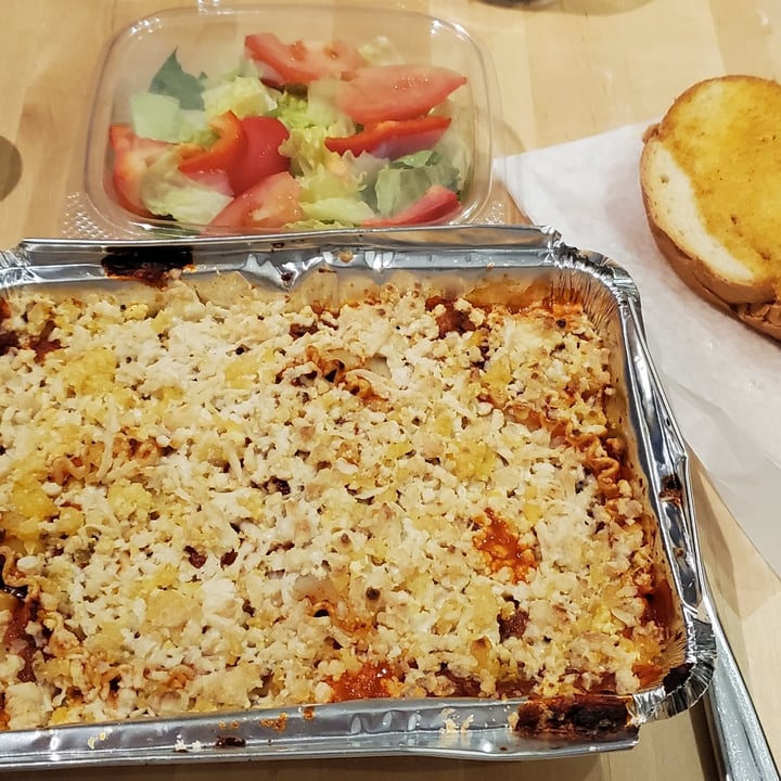 photo of Vegan Pizza House Baked Lasagna with Vegan Meat Sauce shared by @blakee on  18 Sep 2021 - review