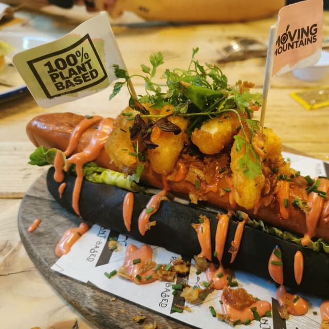 Photo of the dish “The Surf n' Turf Dog”