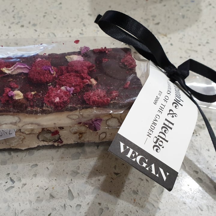 review photo of Bramble and Hedge Vegan Nougat shared by @bronnyv on 16 Jul 2020 - review