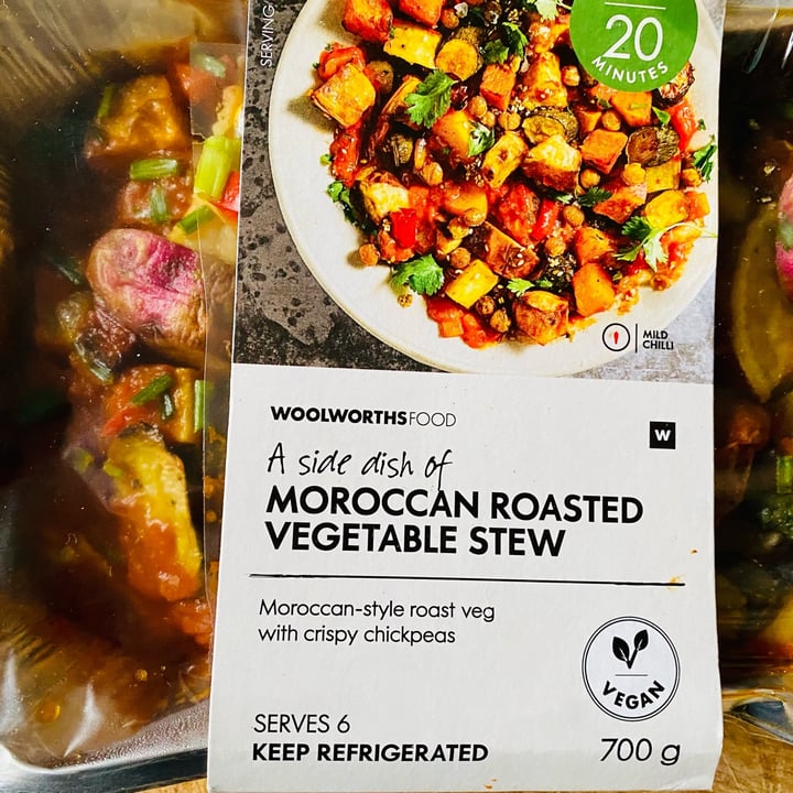 photo of Woolworths Food Moroccan roasted vegetable stew shared by @andrew309 on  10 Jan 2022 - review
