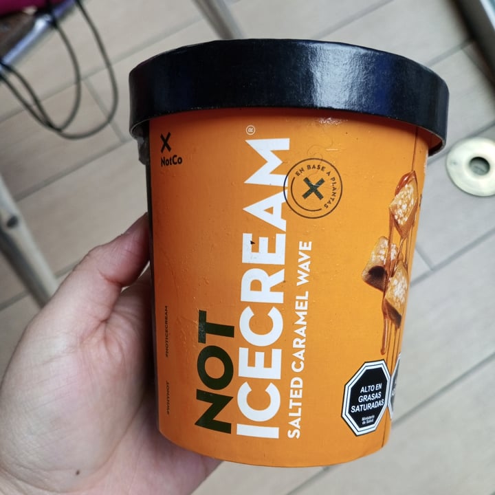 photo of NotCo Not Icecream Salted Caramel Wave shared by @melssanc on  23 May 2022 - review