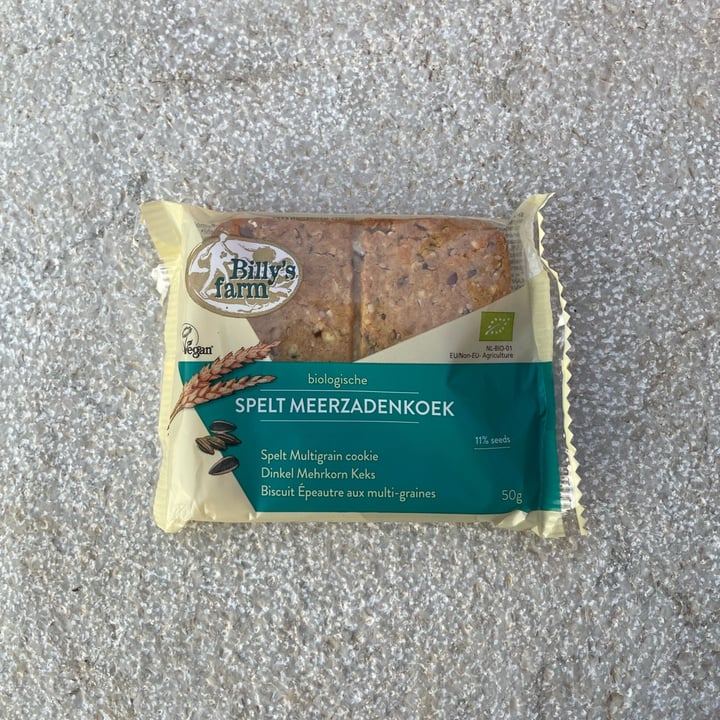 review photo of Billy’s Farm Spelt multigrain cookie shared by @myrtleberries on 15 Apr 2022 - review