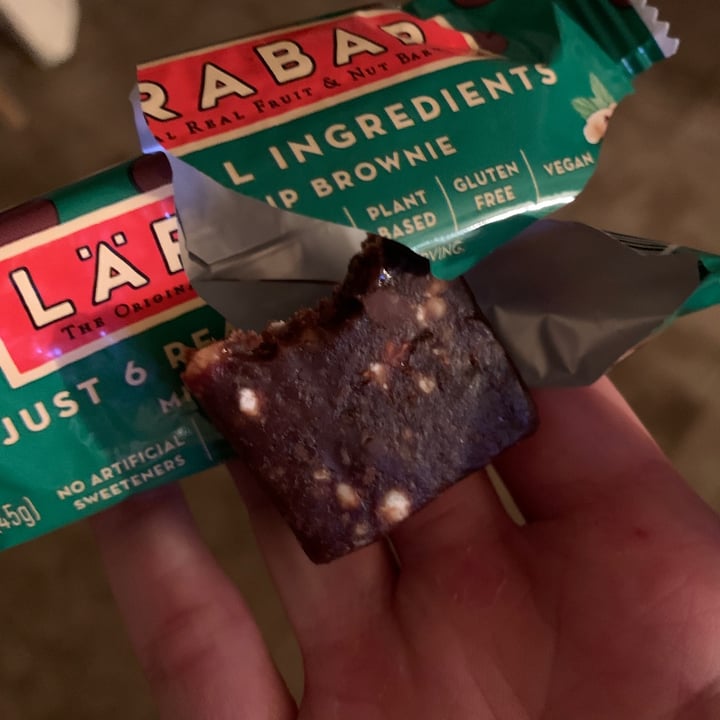 photo of Larabar Mint Chip Brownie shared by @charliefoxtrot3 on  18 Nov 2022 - review