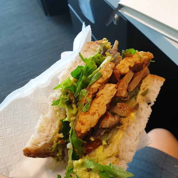 photo of Sarnies Club Tempeh Sandwich shared by @hermainesay on  11 Sep 2021 - review