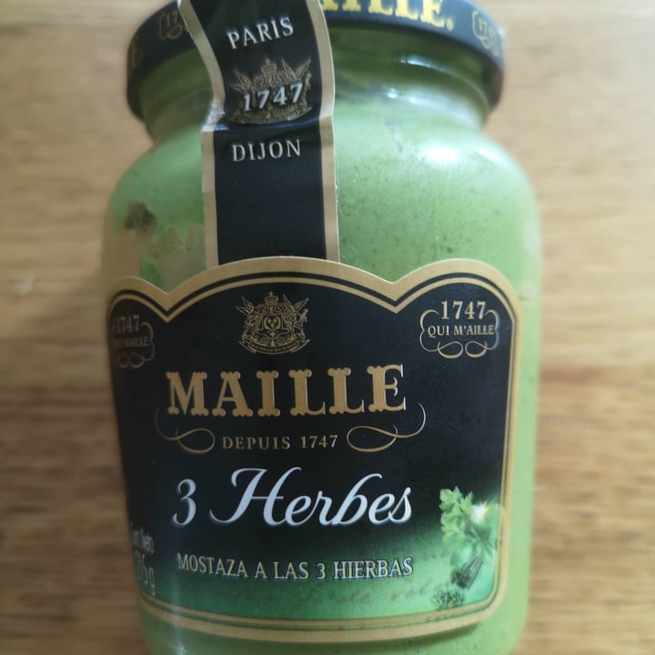 review photo of Maille Mostaza a las tres hierbas shared by @veganplace on 15 Nov 2020 - review