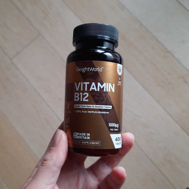 photo of WeightWorld Vitamin B12 shared by @tania- on  18 Jan 2022 - review