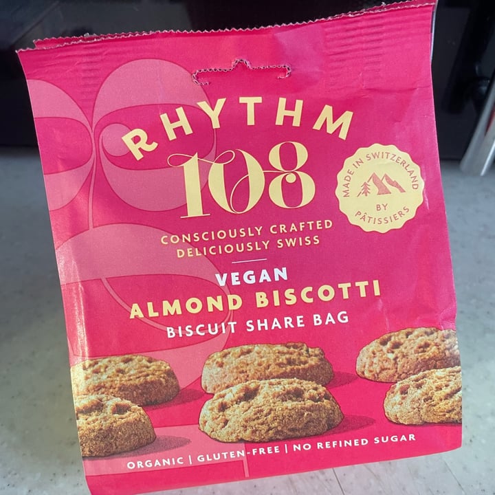photo of Rhythm 108 Almond biscotti and coconut oats vegan and gluten free cookies shared by @neets on  11 Jan 2023 - review