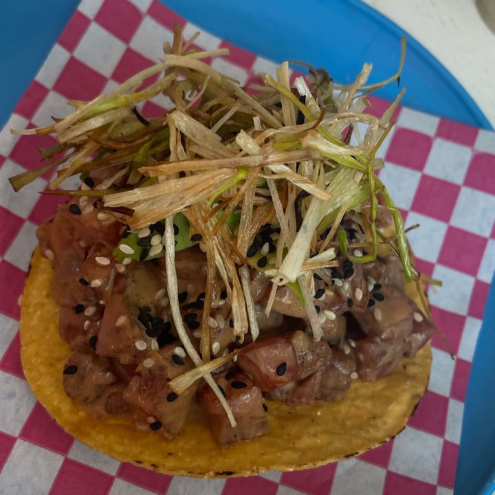 photo of Paxil - Plant Based Seafood Tostada tuna shared by @janethz on  26 Jun 2022 - review