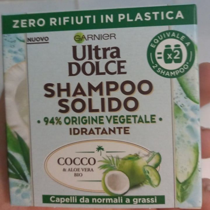 review photo of Garnier Shampoo solido Cocco E Aloe Vera shared by @cristinabv on 12 Jan 2022 - review