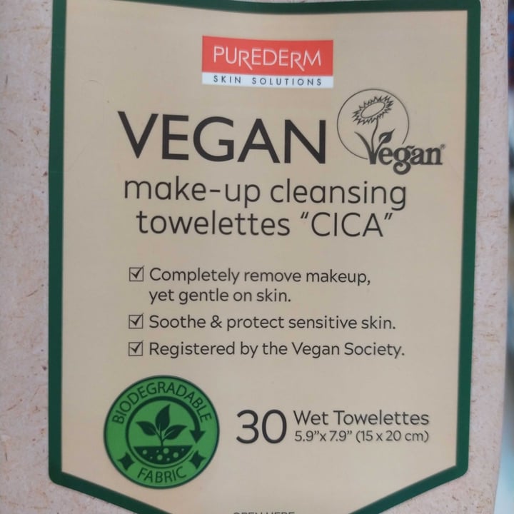 photo of Purederm toallitas desmaquillantes shared by @julicdiaz on  28 Mar 2021 - review