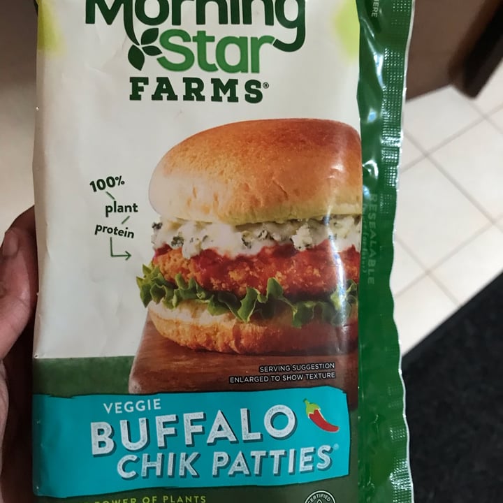 review photo of MorningStar Farms Veggie Buffalo Chik Patties shared by @serena717 on 24 May 2022 - review