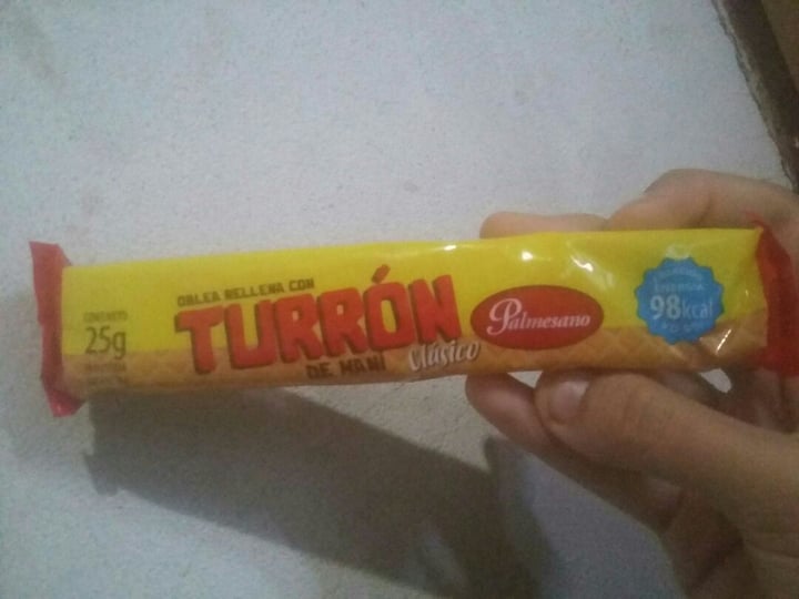 photo of Palmesano Turrón shared by @milavgan on  14 Apr 2020 - review