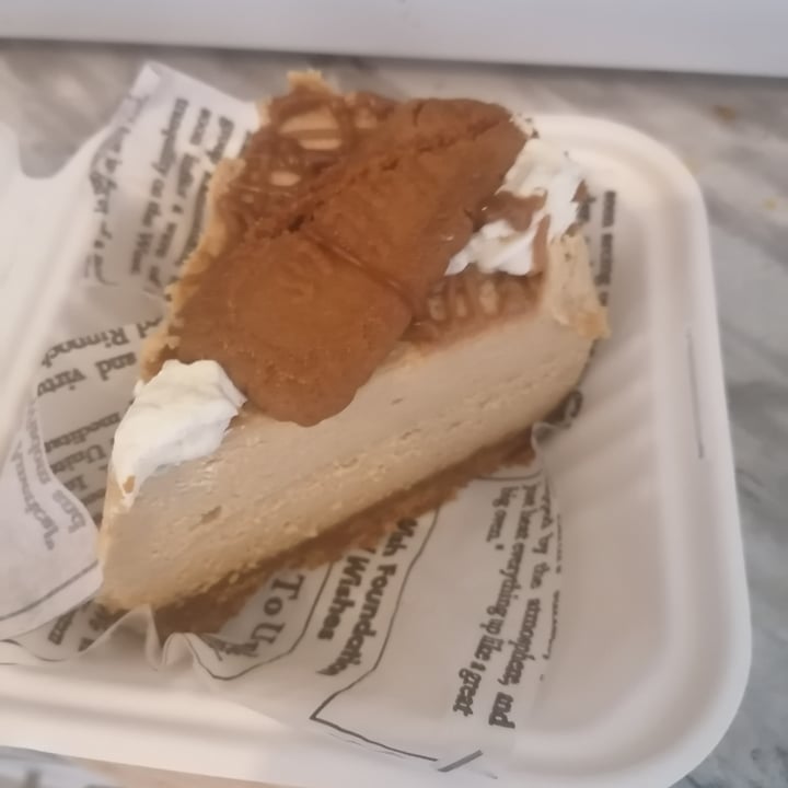 photo of Vegan Streetfood Deli - Obs Biscoff Cheesecake shared by @rushisushi7 on  15 May 2021 - review