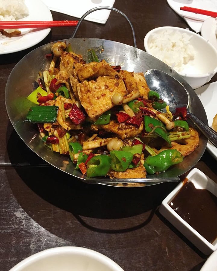 photo of Happy Hot Hunan Spicy tofu casserole shared by @diana on  02 Mar 2019 - review