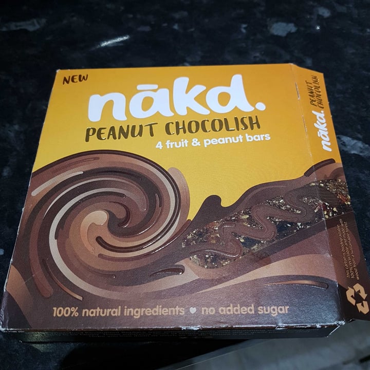 photo of Nākd. Peanut Chocolish shared by @jbjumping on  05 Oct 2020 - review