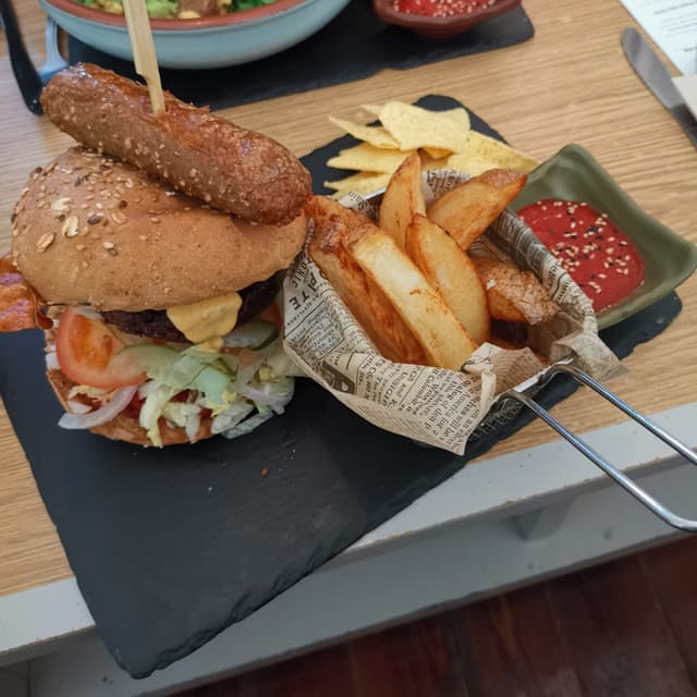 Photo of the dish “Beyond Madness with Tomato Dip”
