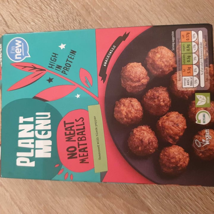 photo of ALDI No meat Meatballs shared by @sandmandir on  20 Mar 2020 - review