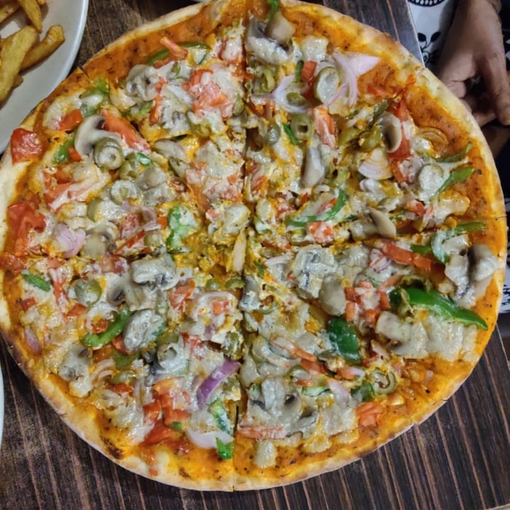review photo of Tattv cafe Vegan Pizza shared by @rainy on 18 Oct 2020 - review