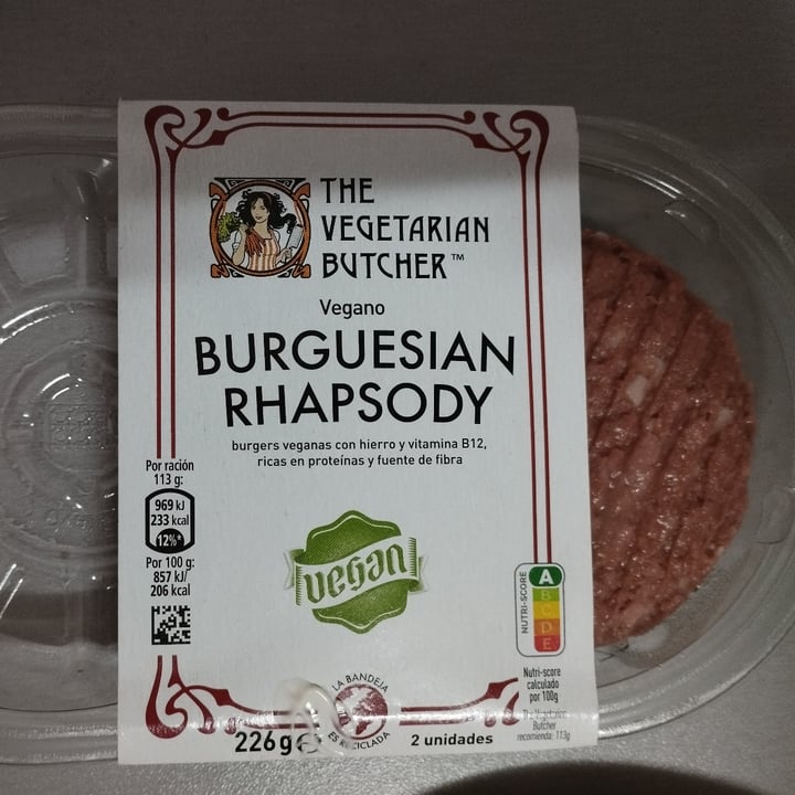photo of The Vegetarian Butcher burguesian rhapsody shared by @lalagbert on  19 Oct 2022 - review