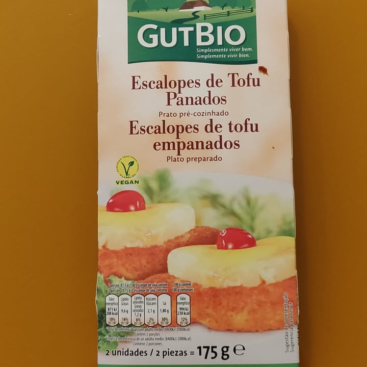 photo of GutBio Escalopes de Tofu shared by @joxi on  17 Nov 2021 - review