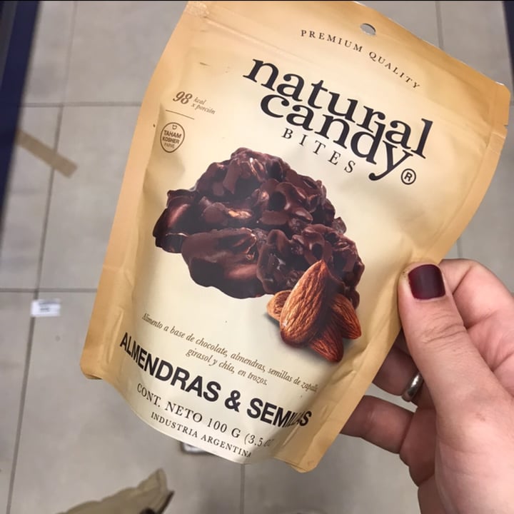 photo of Natural Candy Bites Almendras y semillas shared by @valexika on  02 Aug 2022 - review