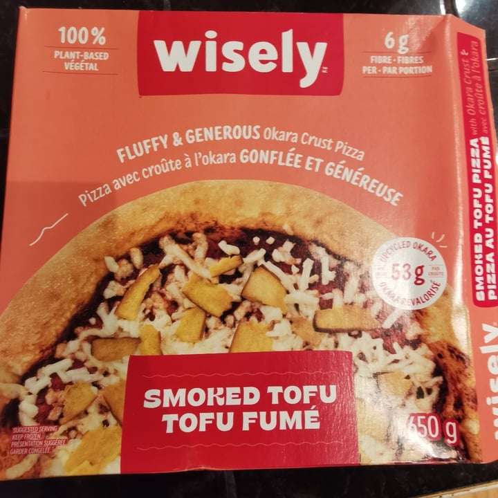 photo of Wisely Smoked tofu pizza with okara crust shared by @nancytigress on  13 Jun 2022 - review