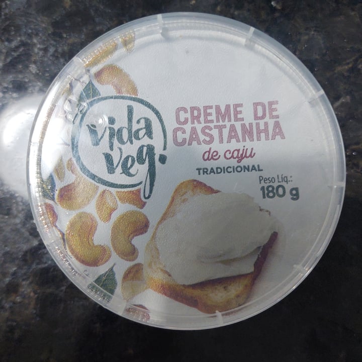 review photo of Vida Veg Creme de Castanha De Caju Tradicional shared by @vanessakaniak on 22 Jul 2022 - review