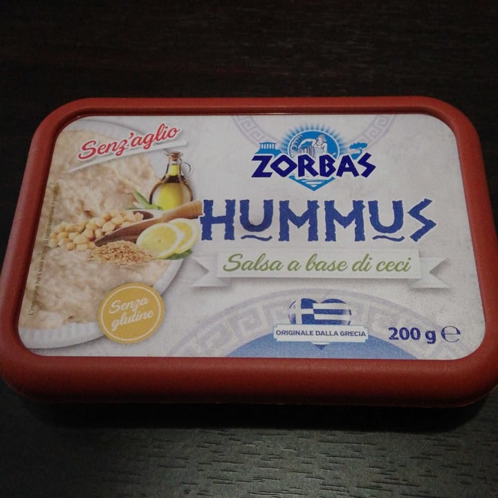photo of Zorbas Hummus Senz’aglio shared by @laverbena on  21 Nov 2022 - review