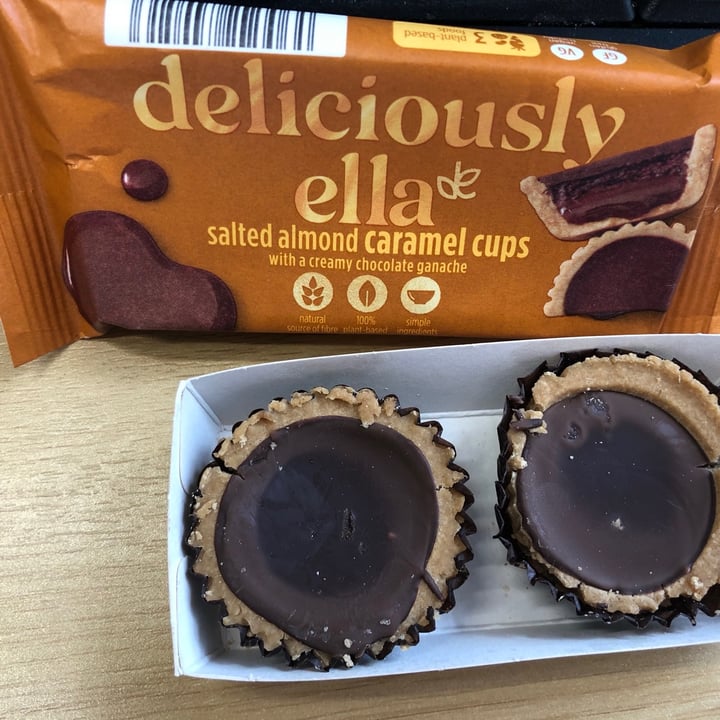 photo of Deliciously Ella Salted Almond Caramel Cups shared by @forkmethatsvegan on  09 Sep 2021 - review