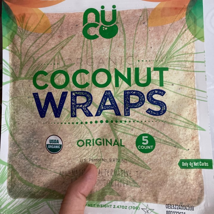 review photo of Nuco Organic Coconut Wraps shared by @amrarafa on 01 May 2021 - review