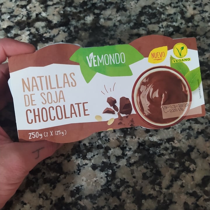 photo of Vemondo Natillas de Soja - Sabor Chocolate shared by @aramys on  08 Feb 2022 - review