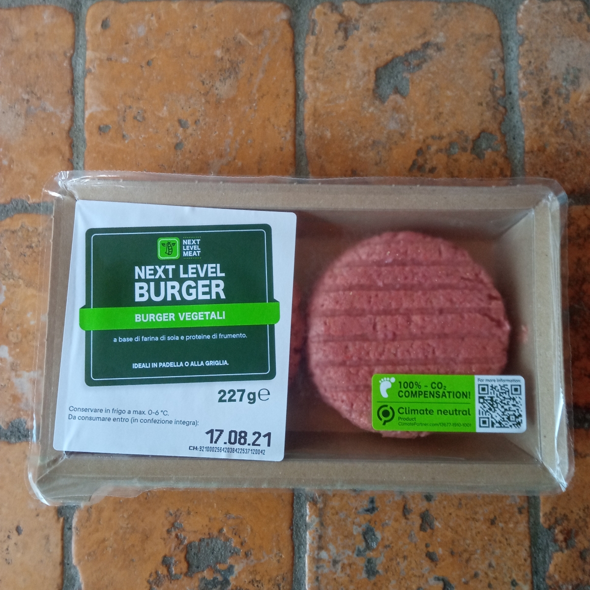 Burger Vegetali from Next Level Meat - Vegan Product Reviews & Ratings ...