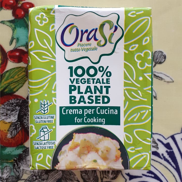 review photo of OraSí 100% plant based Crema per cucinare shared by @rajasphere on 04 Jun 2022 - review