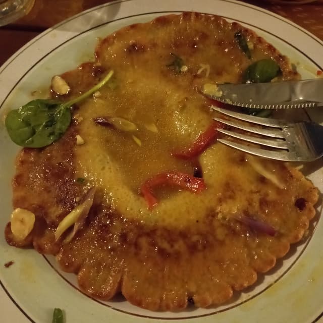 Photo of the dish “Galette aux pois chiches”