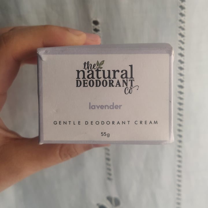 photo of The Natural Deodorant Co Gentle deodorant cream Lavender shared by @esserena on  21 May 2022 - review