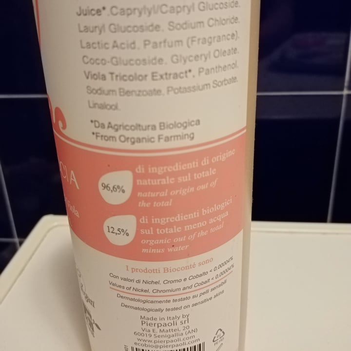 photo of Bio Conte Bagno doccia con estratto biologico di viola shared by @tuttavianina on  13 Mar 2022 - review