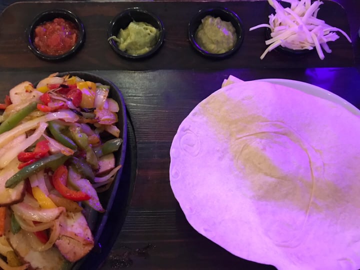 photo of Rock Garden Cafe Bar Vegetable fajitas shared by @mollymorley on  24 Dec 2019 - review