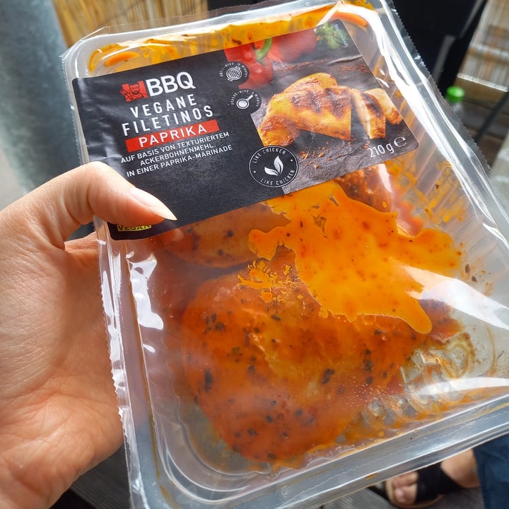 review photo of Bbq Vegane Filetinos - paprika shared by @elisabbatini on 13 Aug 2022 - review