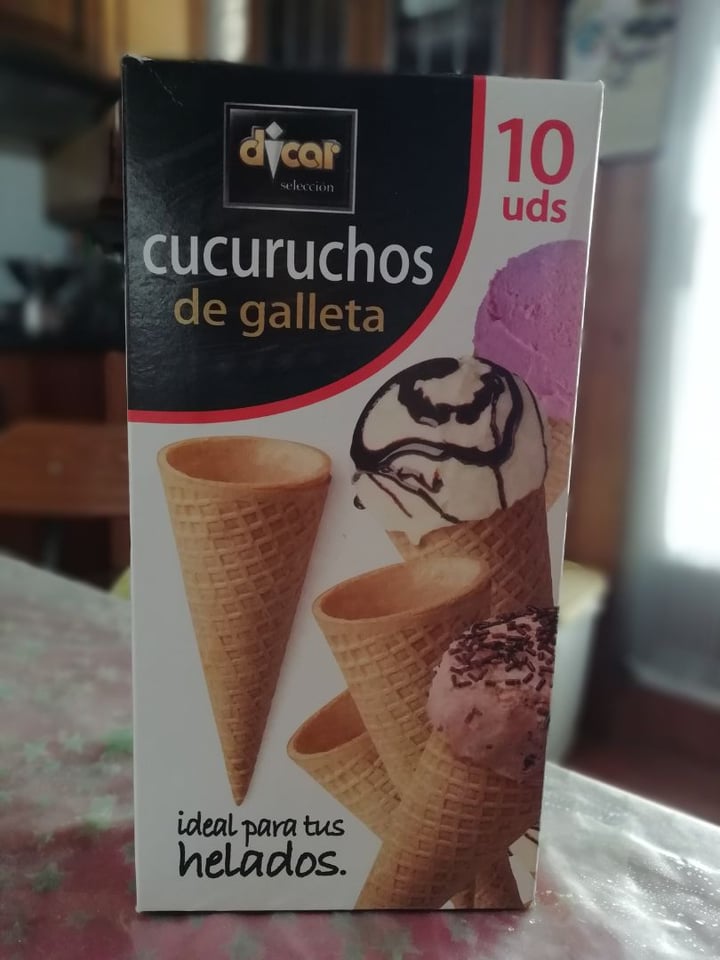 photo of Hacendado Cucuruchos de galleta shared by @patricial on  03 Apr 2020 - review