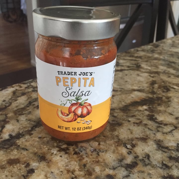 photo of Trader Joe's Pepita salsa shared by @rrusso on  02 Sep 2021 - review