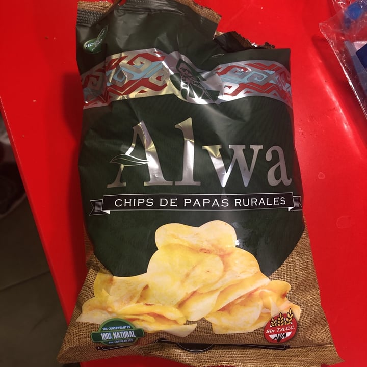 photo of Alwa Chips De Papas Rurales shared by @tomascanapino on  04 Jun 2020 - review